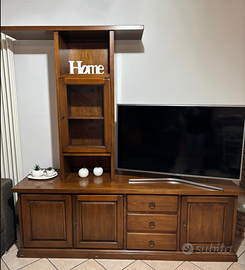 Mobile soggiorno in legno massiccio Usato 3620/U