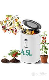 Huanyu Compostiera elettrica da cucina 4,5 L