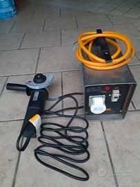 Smerigliatrice angolare da 115 a 48 volt C.A.