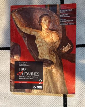 Libro di letteratura latina “libri et homines 2”