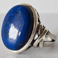 Anello argento e lapislazzuli 