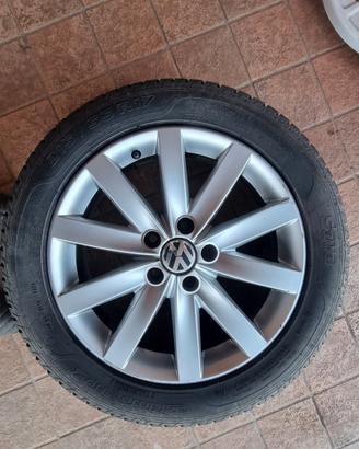 Passat B8 cerchi 17 e gomme da neve 
