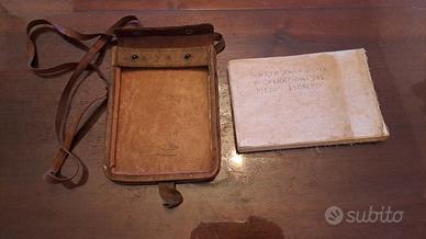 Borsa portamappe da ufficiale del Regio Esercito.