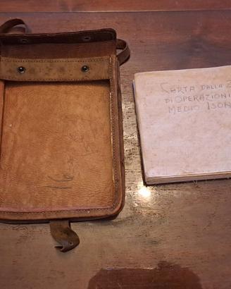 Borsa portamappe da ufficiale del Regio Esercito.
