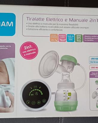 MAM Tiralatte Elettrico e Manuale 2in1