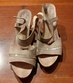 Sandalo donna Camoscio Igi&Co Numero 38 Tacco 5,5