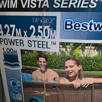 piscina  bestway mt 4,27 x mt 2,50