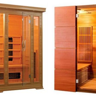 Sauna 2 posti finlandese e infrarossi NUOVA