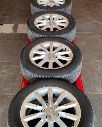 Cerchi e pneumatici Audi Q3 17 pollici usati inver