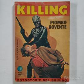 fumetto "Killing"n.1,anno 1°,25 febb.1975,lire 400