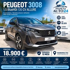 Peugeot 3008 1.5 bluehdi Allure s&s 130cv