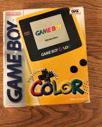 Game boy color completo di confezione