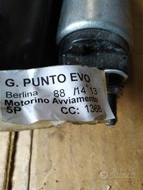 Motorino avviam G. PUNTO EVO 1368cc benz. del 2013