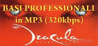 Basi Musical DRACULA OPERA ROCK (Rimasterizzate)