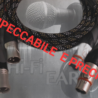 CAVO XLR AUDIOSTAX FLATLOW TECH TOP HI-END 8N