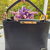 Borsa in pelle nera