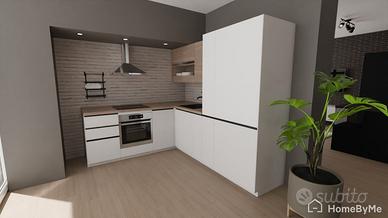 Cucina angolare completa