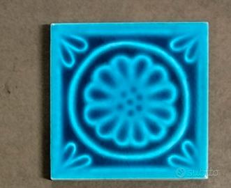 Cerasarda,piastrelle decori "azzurro mare" 10x10cm