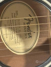 Chitarra elettroacustica FENDER CD-60CE Black
