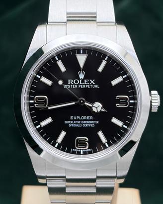 Rolex Explorer 39 mm 214270 + GARANZIA