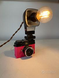 Lampada Macchina Fotografica Vintage Diana F