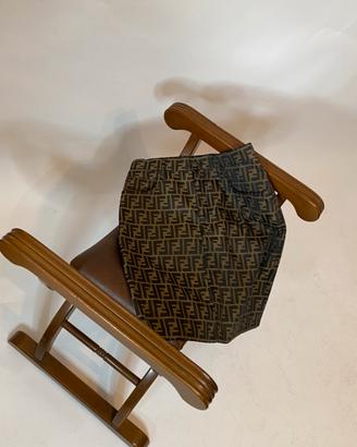 Gonna Vintage Fendi Zucca Monogram