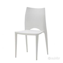 sedie da esterno da interno polipropilene