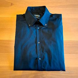 Camicia OVS Slim Uomo Nero 39 cm 15" 1/2