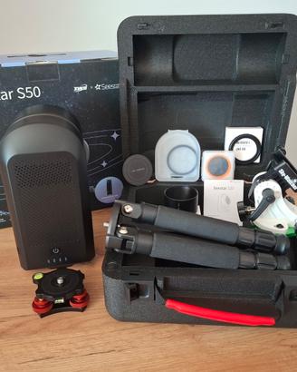 Smart telescope Zwo Seestar S50 superaccessoriato