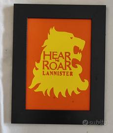 Quadretto - Casa Lannister