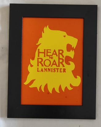 Quadretto - Casa Lannister