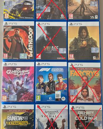 Giochi Ps5 vari