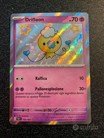 Drifloon 155/091 Destino di Paldea Shiny rare