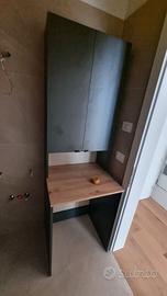 Pensile bagno cover lavatrice