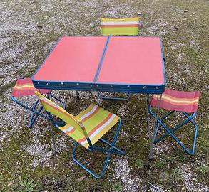 Tavolo picnic pieghevole