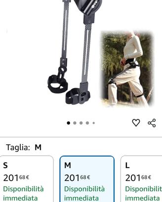 esoscheletro taglia m