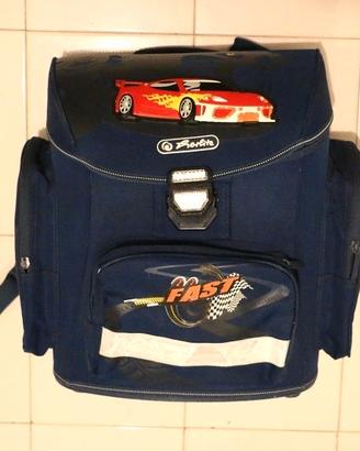Zaino scuola stile "Cars"
