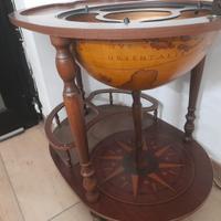 mappamondo antico open bar