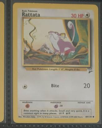 Carte Pokemon Set Base 2