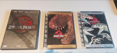 Trilogia JURASSIC PARK  in DVD