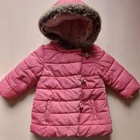 Piumino da bambina colore Rosa Antico