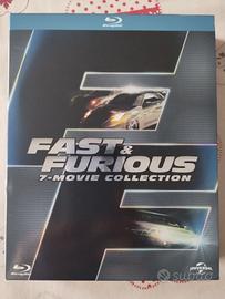 cofanetto 7 DVD  fast & furious Blu Ray 