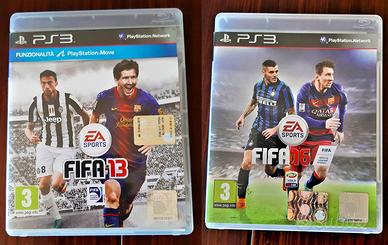 FIFA 16 + FIFA 13 Ps3 - 2 Giochi Playstation 3 ITA