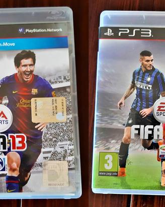 FIFA 16 + FIFA 13 Ps3 - 2 Giochi Playstation 3 ITA