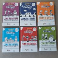 Lotto 6 Libri "Diario di una Schiappa" -