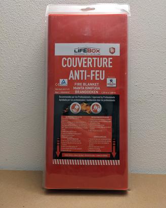 coperta antifiamma antincendio 