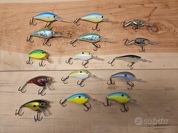 Lotto Crankbait bass rapala evergreen Lucky craft