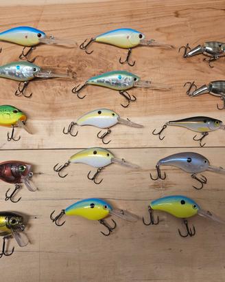 Lotto Crankbait bass rapala evergreen Lucky craft