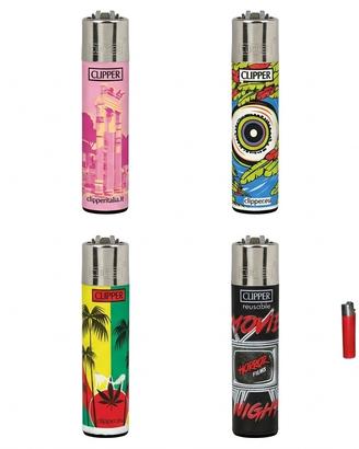 Set 7 Accendini Clipper da Collezione