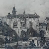 stampa antica di Bergamo rarissima 